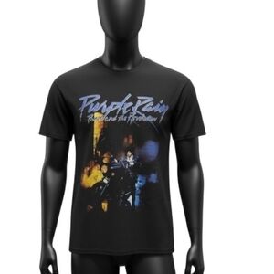 ♀️Vintage♐️ Purple Rain Prince And The Revilution Concert T-shirt Size Medium